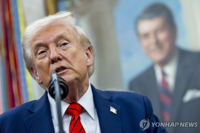 도널드 트럼프 미국 대통령