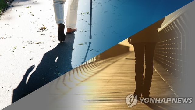 노인과 청년(CG)