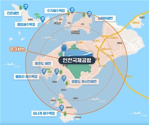 인천국제공항 주변 드론 비행 금지구역