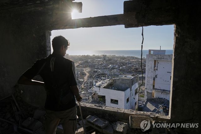 폐허만 남은 가자시티