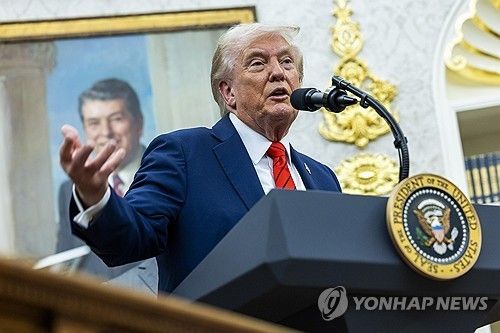 도널드 트럼프 미국 대통령 