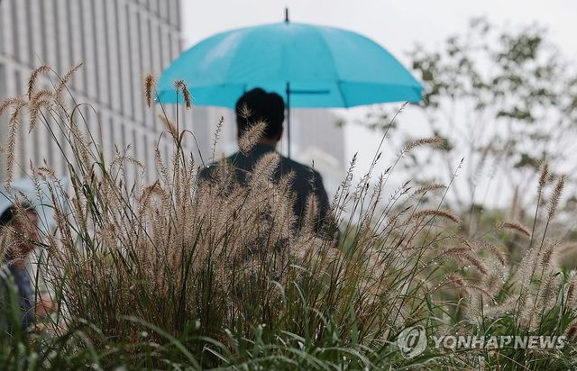 연휴가 끝나도 계속해서 내리는 비