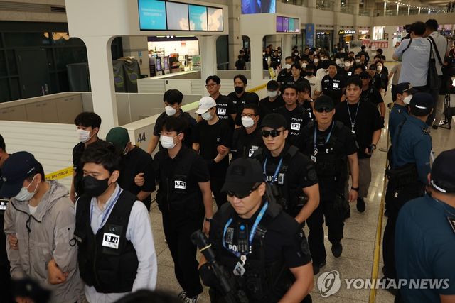 필리핀서 도피사범 49명 '최대 송환'