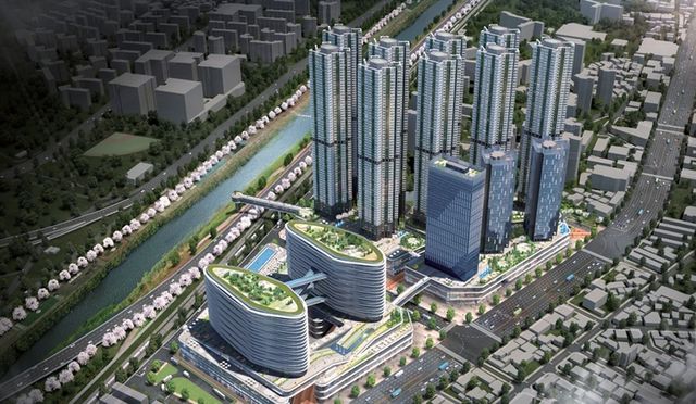 금천 도시첨단물류단지 개발 조감도