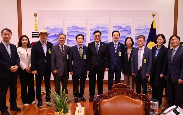 부마민주항쟁기념재단, 우원식 국회의장 면담