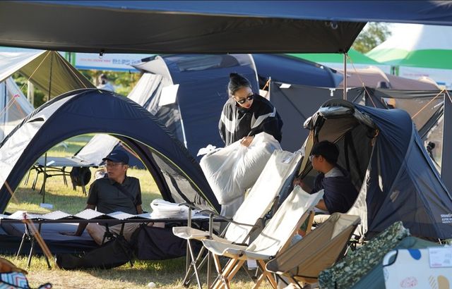 캠핑관광박람회 장면