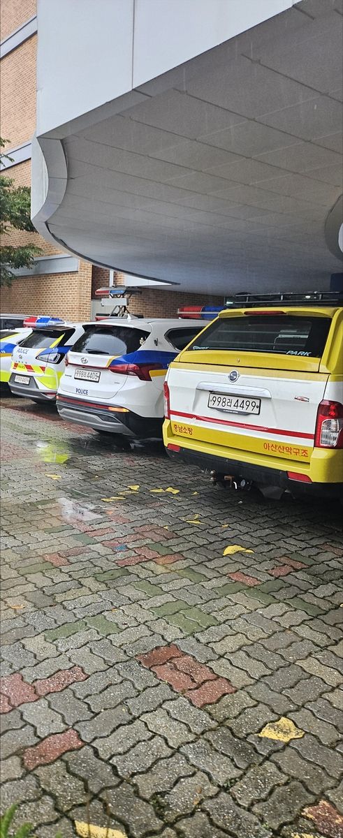 출동한 경찰 차량