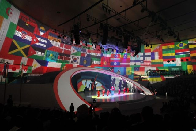 오사카 엑스포 폐회식 퍼포먼스