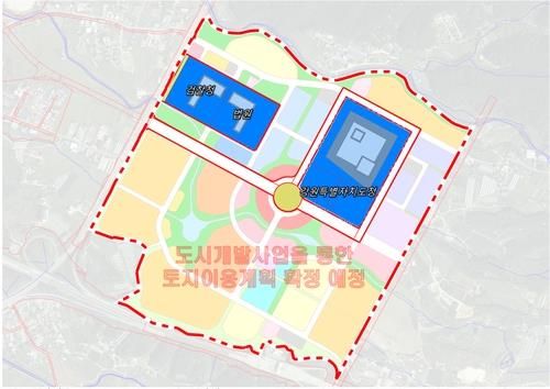 행정복합타운 조감도