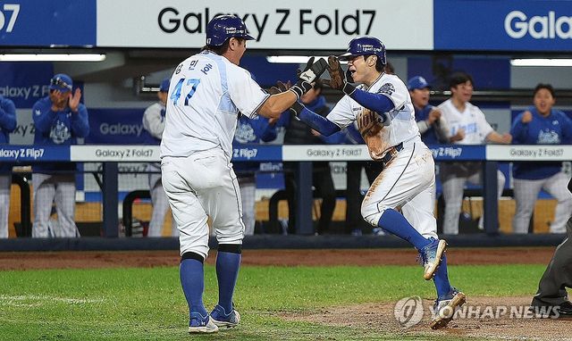 김지찬, 1루에서 홈까지