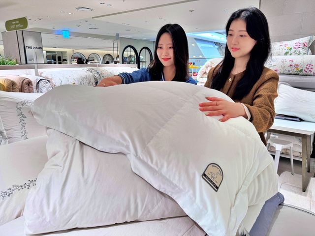 롯데백화점, 17일부터 '구스&울페어'…"겨울 침구 연중 최저가"