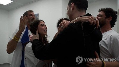 돌아온 인질 가이 길보아-달랄과 가족