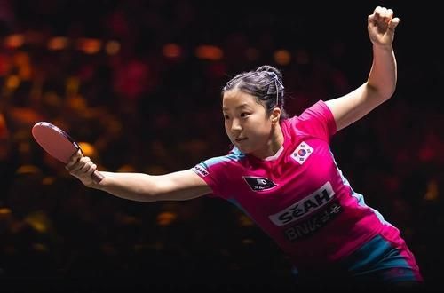WTT 중국 스매시에 출전한 신유빈