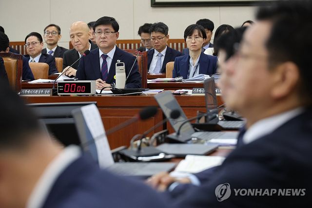 국감 출석한 김성환 기후에너지환경부 장관
