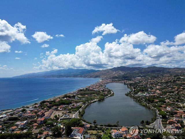 이탈리아 남부 시칠리아 전경