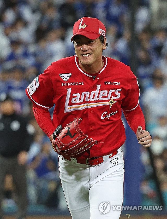 김광현 '삼진 미소'