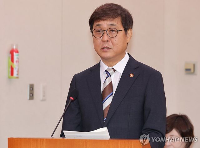 국정감사 출석한 최휘영 문체부 장관