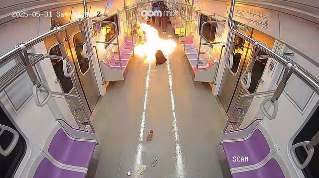 지하철 방화 60대 구속기소 "테러 준하는 살상행위"…CCTV 공개