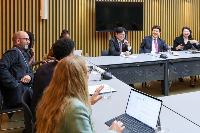 지난 9월 런던을 방문한 김병수 김포시장