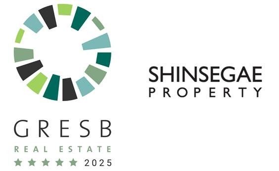 GRESB·신세계프라퍼티 로고