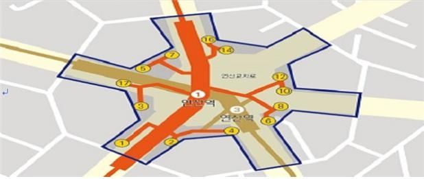 부산 연산교차로 현수막 없는 청정거리 구간