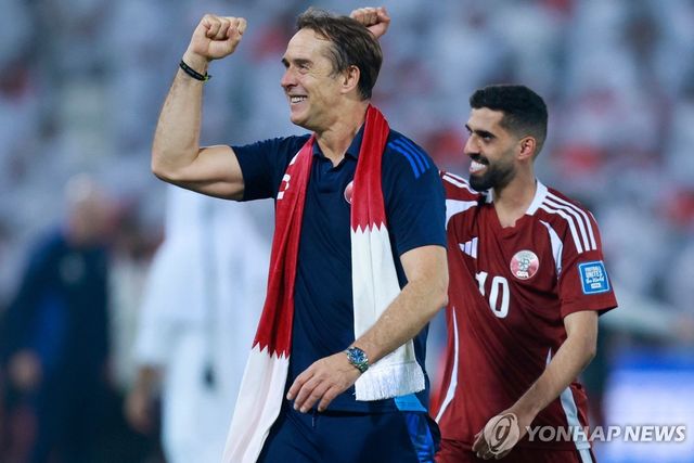 훌렌 로페테기 카타르 대표팀 감독.