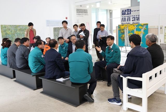 무릉별유천지 쇄석장 문화재생사업 현장보고회