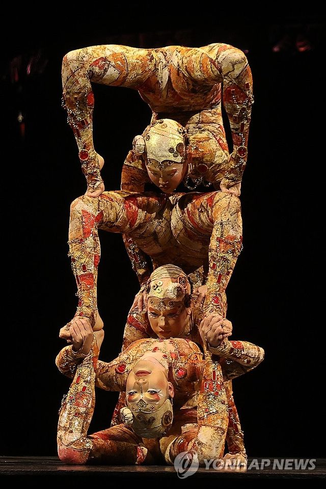 태양의 서커스, 인체의 신비를 보는 듯