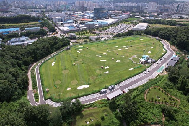 유관순 파크골프장 전경