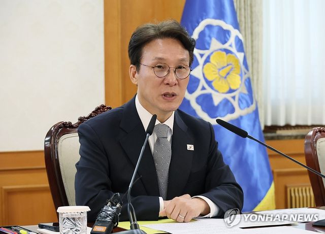 발언하는 김민석 국무총리