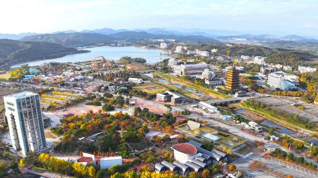 경주 보문관광단지 전경