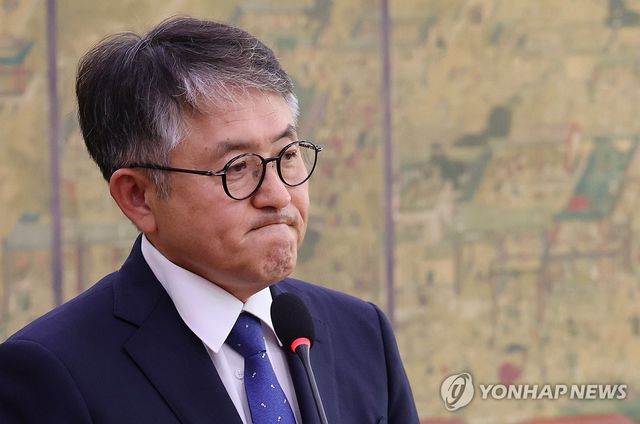 질의듣는 이재필 궁능유적본부장