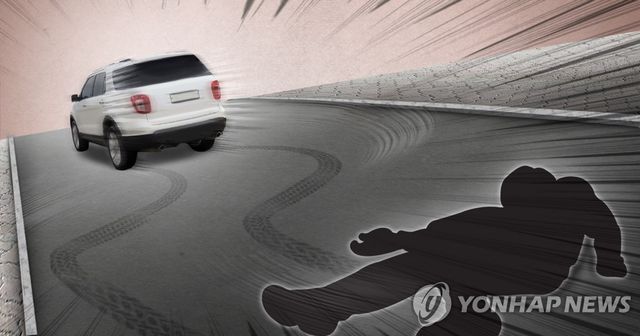보행자 치고 도주