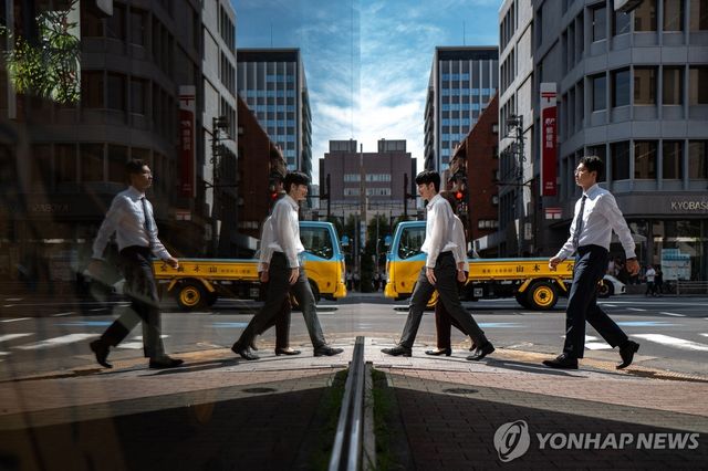 일본 도쿄 긴자 거리