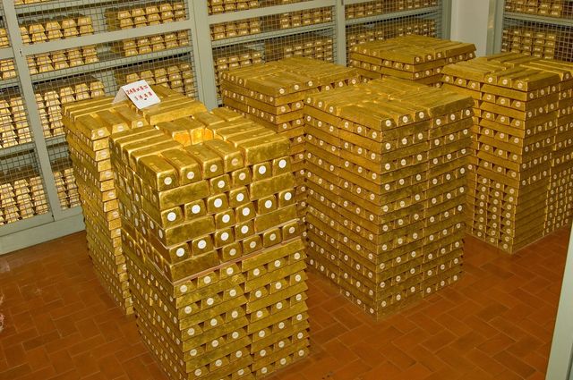 이탈리아 중앙은행인 이탈리아은행의 금고