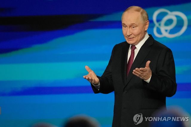 블라디미르 푸틴 러시아 대통령
