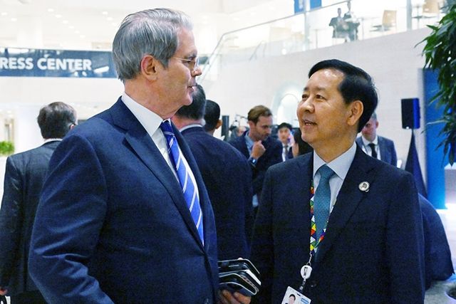 구윤철 부총리, 스콧 베선트 미국 재무장관 의견 교환