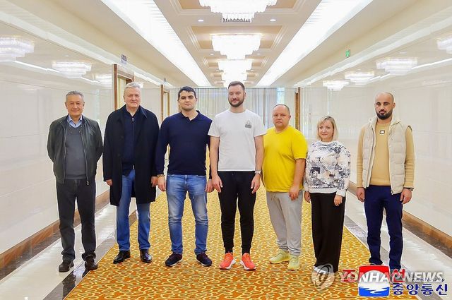 러시아 임업 대표단 방북