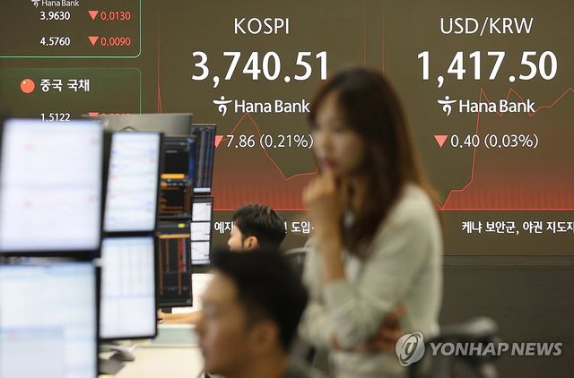 코스피·환율 하락 출발