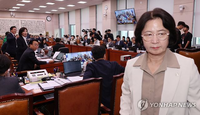 법사위 오후에도 감사원 감사 중지