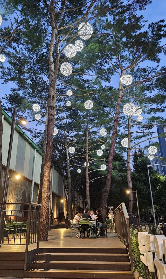 지난 6월 1호선 석계역 일대에 조성한 '석계치유정원' 보름달 조명