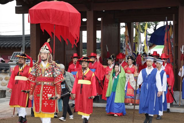 제19회 세종대왕과 초정약수축제 어가행렬