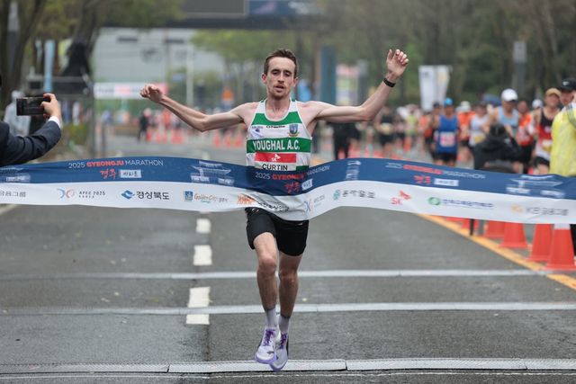 커틴, 2025 경주국제마라톤 우승