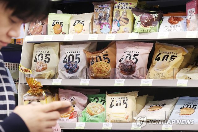 편의점ㆍ대형마트 PB빵 인기