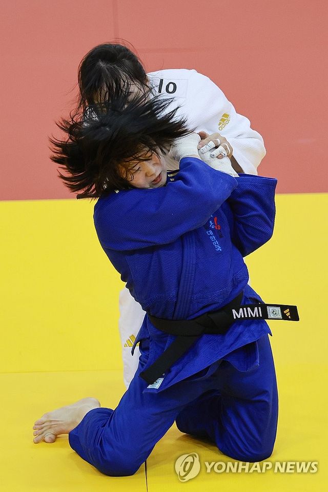 전국체전 나선 허미미