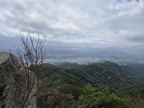 흐린 대구 하늘