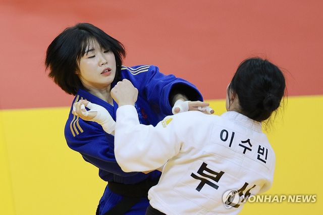 전국체전 출전한 허미미