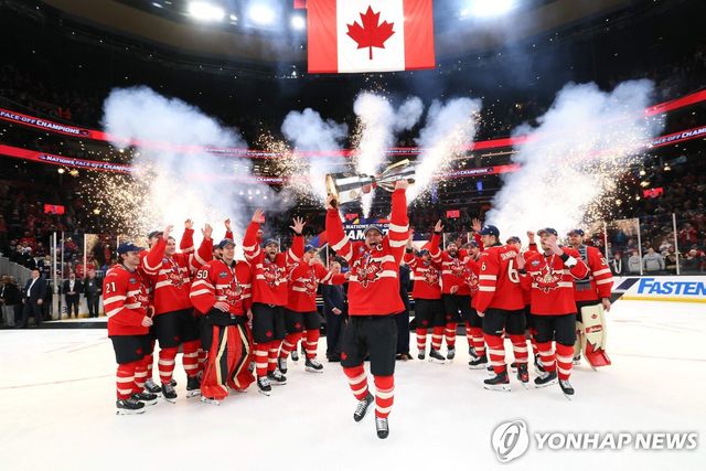 올해 2월 4개국 친선 대회에서 우승한 캐나다