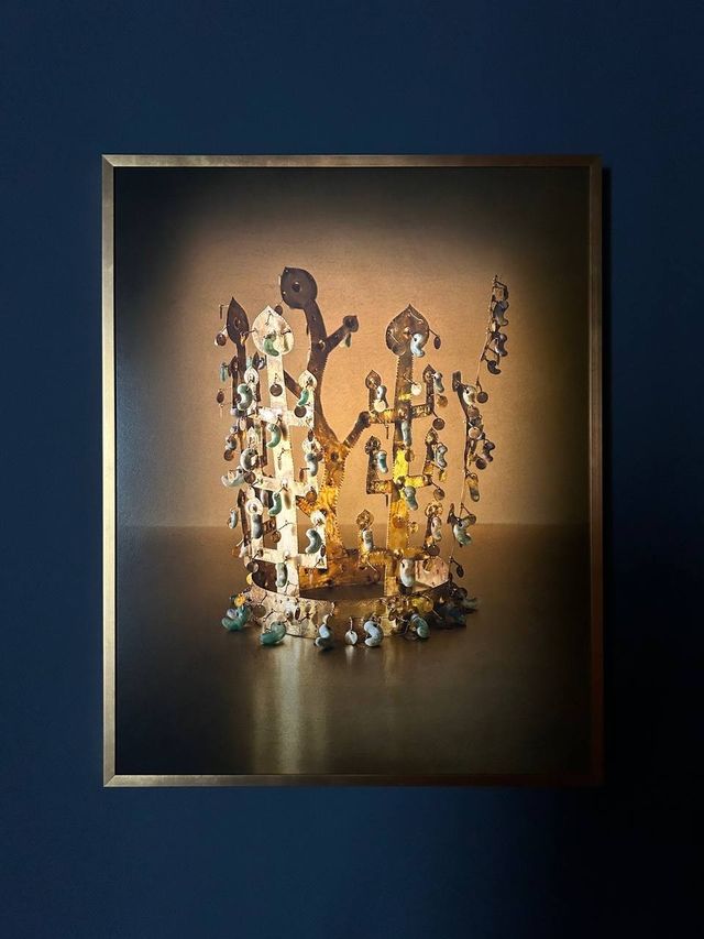 1921년 발굴된 경주 금관총 금관 