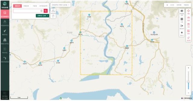 국가인터넷지도 상 예성강